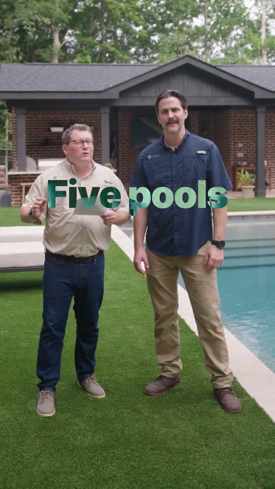 Lullwater Pools luxury pool ad filmed by Thrivr Productions